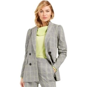 Plaid Blazer Becca x Bar III NWT